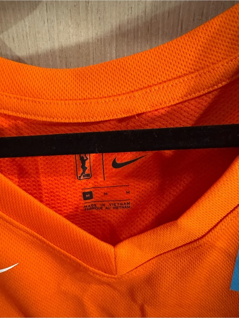 Women's Nike WNBA Connecticut Sun #35 Jones Orange 2019 Swingman Jersey Medium
